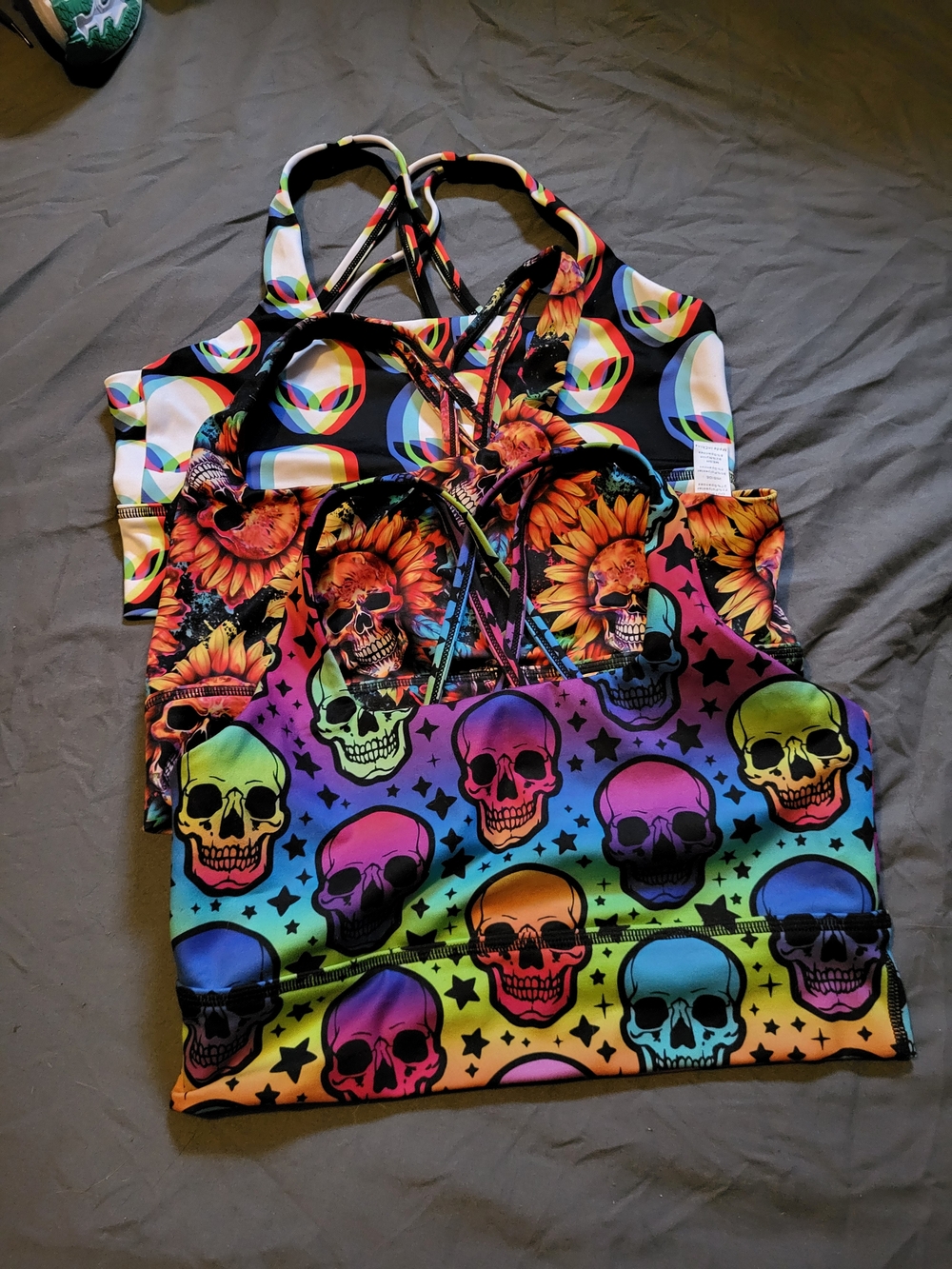 Constantly Varies Gear Lot Long Line Sports Bras Medium CVG